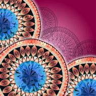 Vector abstract floral decorative background N28