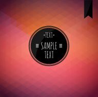 geometric background made of triangles N44