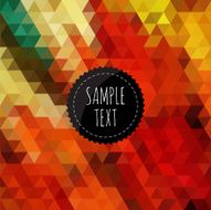 geometric background made of triangles N49