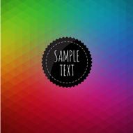 geometric background made of triangles N51