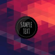 geometric background made of triangles N54