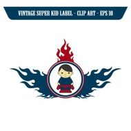 vintage sticker label N209