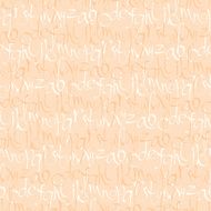 Seamless pattern with hand drawn decorative letters N7