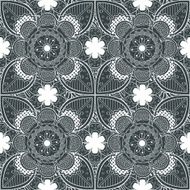 Lace White Endless Seamless Pattern