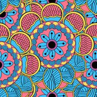 Abstract Color Endless Seamless Pattern