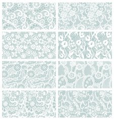 Set of lacy patterns N7