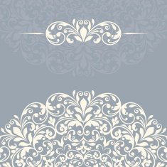 Vintage invitation card N43