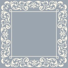 Vintage invitation card N45