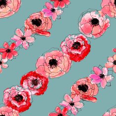 Seamless Floral Pattern N633