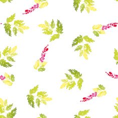 Watercolor flower pattern N85