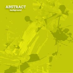 Abstract Ink Blot for Grunge Backgound