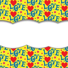 Frame Happy Valentines Day N25
