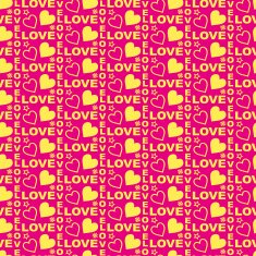 Heart love seamless pattern N65