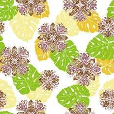 Hawaiian quilt N19