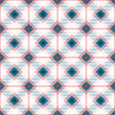 Red and blue plaid pattern