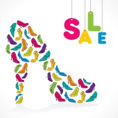footwear sale banner design