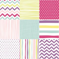 Set of seamless patterns N17