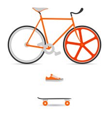 icons for modern urban transports
