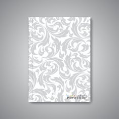 Modern abstract template layout for brochure magazine flyer booklet cover N18
