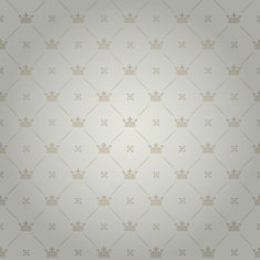Vintage Pattern Wallpaper Silver Color N2
