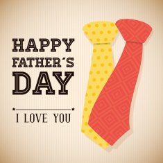 Happy fathers day card design N10