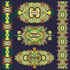ornamental floral adornment N51