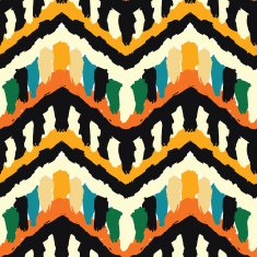 Zigzag Ethnis Pattern