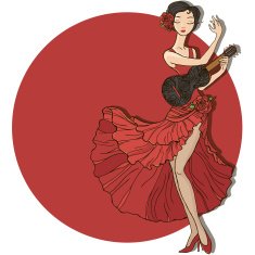 flamenco dancer N12