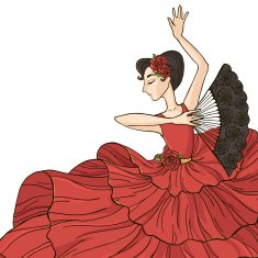 flamenco dancer N14