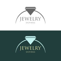 Logo inspiration with jewels and diamonds N2