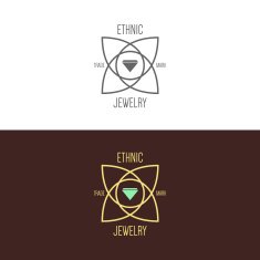 Logo inspiration with jewels and diamonds N3
