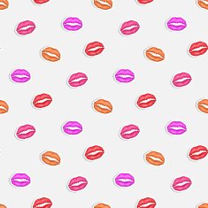 Lip imprint