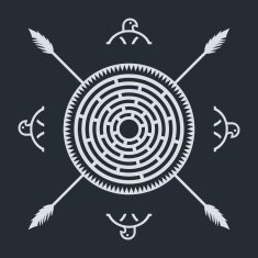 native ethnic art symbol N22