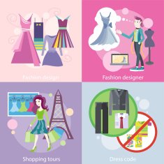 Fashion Designer Design Shopping Tour Dress Code