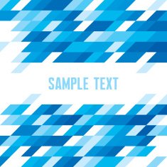 Abstract background - geometric vector pattern in blue colors