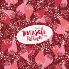 Marsala inspired seamless trendy pattern fashionable sophisticat N4