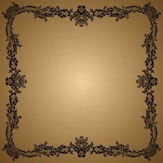 Damask seamless floral pattern Royal wallpaper N15