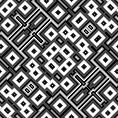 Black and white seamless abstract texture N15