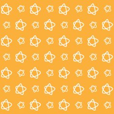 orange star wallpaper great for any use Vector EPS10