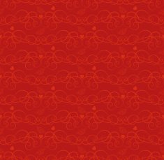 Damask Wallpaper Pattern Red