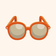 glasses theme elements N96