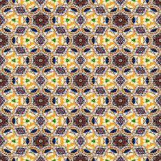 Tile of colorful Rock and bead Seamless background N5