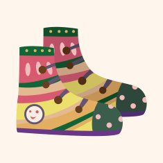 shoe style theme elements vector eps N79