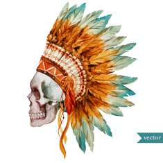 Ethnic skull N2