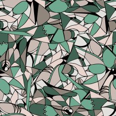 Seamless geometric pattern lilac color N3