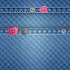 realistic denim eps 10