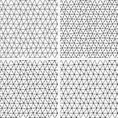 Old lace background set of 4 seamless pattern N2