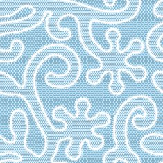 Vintage lace background ornamental flowers Vector texture N12