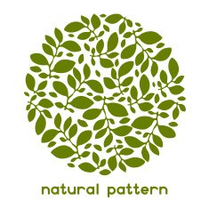 Background of abstract leaves for greeting cards N2
