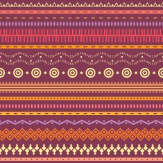 Tribal aztec seamless pattern N20